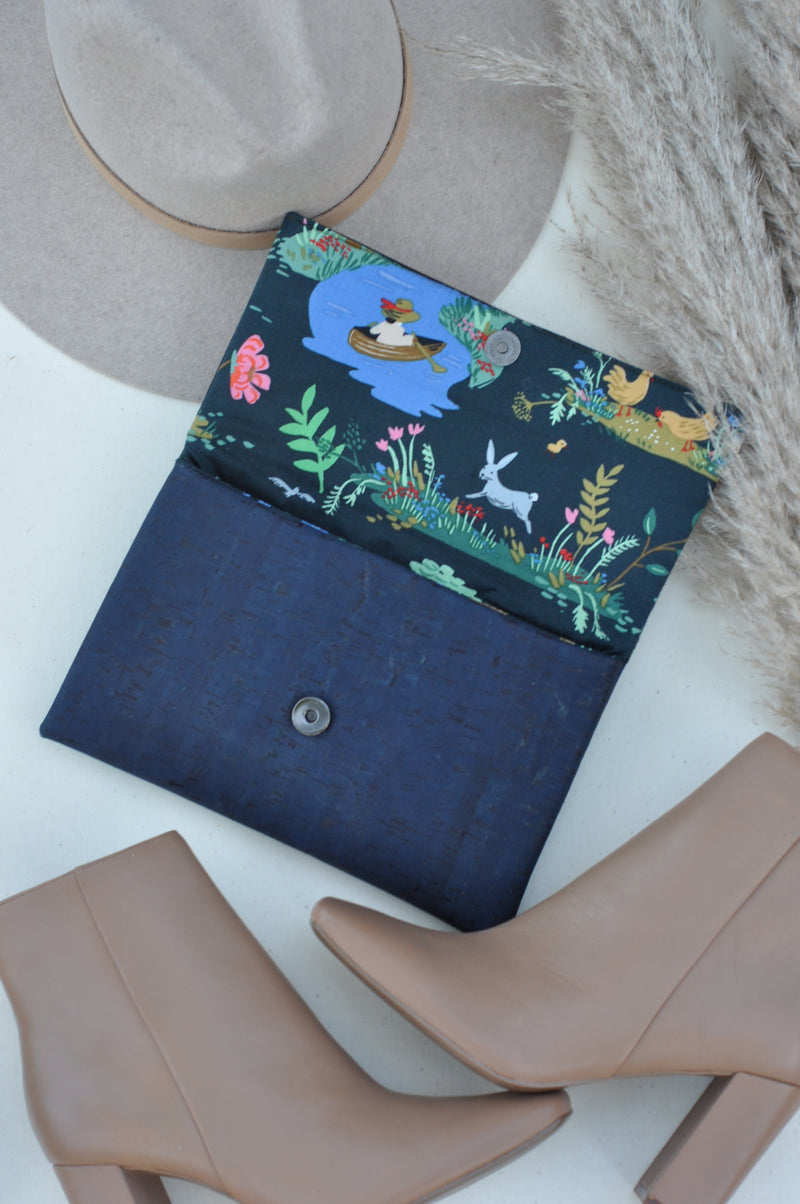 Countryside Plaid Clutch