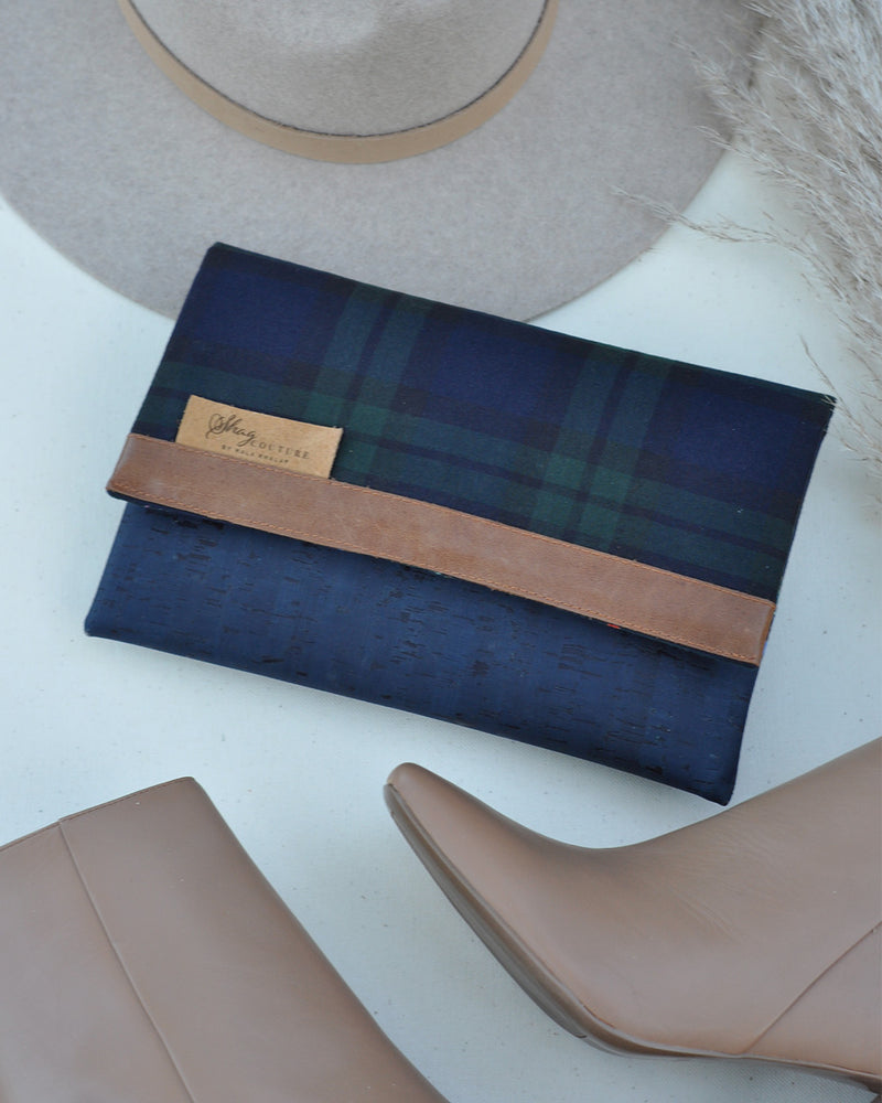 Countryside Plaid Clutch