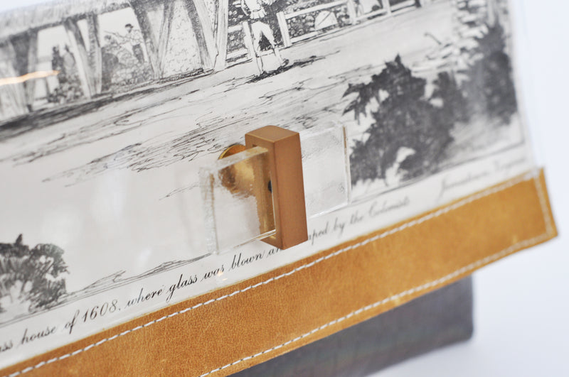 1600's Copperplate Etching - Glass House Clutch