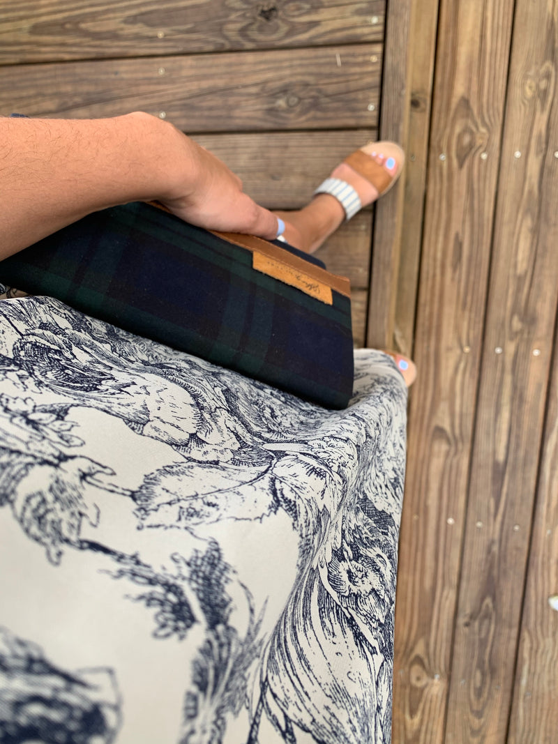 Countryside Plaid Clutch